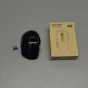 TECKNET Wireless Mouse, 2.4G Ergonomic Optical Mouse, Computer Mouse for Laptop, PC, Computer, Chromebook, Notebook, 6 Buttons, 24 Months Battery Life, 2600 DPI, 5 Adjustment Levels, for Small Hand (Black)