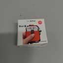 DASFOND Armor Cover AirPods 2nd & 1st Generation Case, Military Grade Full Body Shockproof Protection Hard Case, Support Wireless Charging with Keychain, Magnetic Lid, Front LED Visible, Blue