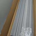 4'H x 4'W Slatwall Panel Garage Wall Organizer with Hooks, Heavy Duty Slat Wall Paneling Sheets, Interlocking PVC Panels, Garage Slatwall for Tool Organization Mounted Storage Systems