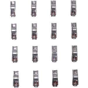 16PCS 24551-2E001 Engine Rocker Arm for 2012-2023 Hyundai Elantra/Veloster/Tucson/Sonata Hybrid & Kia Forte/Seltos/Soul/Optima Hybrid 2.0L Models Replaces 24551-2E001 24551 2E001 245512E001 (silver)