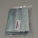 Seafoam Green Mint Navy Blue Abstract Ocean Art Painting Flax Cotton Hidden Zipper Throw Pillow Covers 20x20 in (Two Sides) (14)