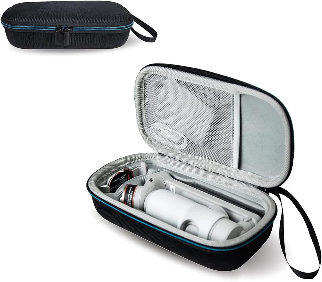XBERSTAR Carrying Case for Insta360 Flow,Compatible with Insta 360 Flow AI-Powered Smartphone Stabilizer , Black And Blue Zipper