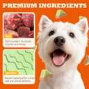 Beef & Spirulina Bites 5 oz Soft Dog Treats Dog Training Treats Beef Dog Treats High Protein & Antioxidant Support Chewy Dog Treats (EXP 01/15/27)