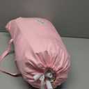 Large Kids Tent Playhouse Basic Mat with Star Lights, Flags and Tote Bags, Play Tent Indoor & Outdoor, Washable Teepee Tent for Boys & Girls, Kids Play House for ToddlerPink