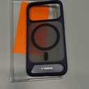 TORRAS for iPhone 17 Pro Case with Strong Magnetic & Stand, Fit for MagSafe, Mil-Grade Protection, Built-in Kickstand, Camera Control, Translucent Shockproof Slim 17 Pro Cover Ostand, Deep Blue