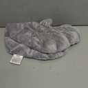 REVIX Microwavable Heating Pad for Neck Shoulders and Back, Microwave Heated Neck Wrap with Moist Heat, Light-Gray