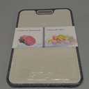 Titanium Cutting Boards for Kitchen, 2-in-1 Double Sided Food-Grade Pure Titanium&Wheat Straw PP, Non-Toxic, Non-Slip, Dishwasher Safe, Ideal for Meat, Vegetables, Fruit(Ti Silvery White, 16"L x 11"W)