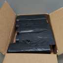 Delxo 55-60 Gallon Black Trash Bags, 100 Count  0.9 Mil Medium Duty Garbage Bags, Thick, Durable & Puncture-Resistant Plastic, Perforated Design  Made in USA for Kitchen, Yard, Office & Party