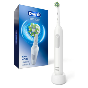 Oral-B Pro 1000 Rechargeable Electric Toothbrush, White