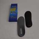 Plantar Fasciitis Feet Insoles Arch Supports Orthotics Inserts Relieve Flat Feet, High Arch (Mens 11-11 1/2 | Womens 13-13 1/2) (Gray)