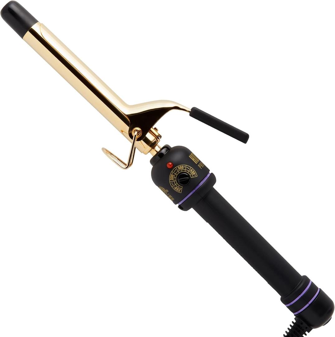 HOT TOOLS (2018 MODEL) Pro Artist 24K Gold Curling Iron | Long Lasting, Defined Curls (3/4 in)