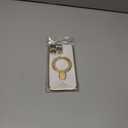 Fingic for iPhone 16 Pro Max Case[Full Camera Len Protector]with Magsafe with Invisible Stand Military Grade Drop Protection Cute Thin Fit Non-Yellowing Clear TPU Rugged Bumper Anti-scratch Case,Gold