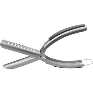 Rib Membrane Remover Stainless Steel Tool Kit, Ergonomic Handle for Easy Prep, Dishwasher Safe BBQ Accessory for Grilling and Cooking (1 Pack)