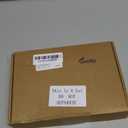 Geelin 6 Sets Swing Pacifier Shower Game Funny Gender Reveal Games, Include 1 Wooden Sign, 6 Pacifiers, 6 Clips, 6 Lanyards for Bridal Shower Gender Reveal Party Favor Women Men(Blue Elephant)