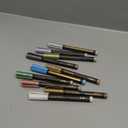 Dyvicl Metallic Marker Pens - Set of 10 Medium Point Metallic Markers for Rock Painting, Black Paper, Card Making, Scrapbooking Crafts, DIY Photo Album