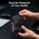 Citymore Air Tag Wallet Tracker Card 0.07inIP68 Waterproof Bluetooth Tracker Smart Finder,Work with Apple Find My,air tag Card Locator[Apple MFi Certified] (iOS Only) Tracking for Wallet, Passport