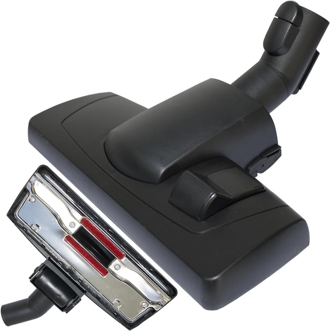 Replacement Vacuum Head Compatible with Miele Vacuum Cleaners| Works on Low-Pile Carpets and All Smooth Floors | 35MM Vacuum Floor Brush and Carpet Attachment | Hardwood Floor Attachment, 35MM Miele Connection
