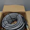 YAMATIC Non Marking 3/8" Pressure Washer Hose 100FT 4200 PSI, Kink Resistant Swivel 3/8" Quick Connect, Rubber Steel Braided Wear Resistant Industry Grade for Hot/Cold Water Gas Power Washer