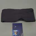 Mavogel Sleep Mask, Modal Material Eye Mask for Sleeping, Ultra Soft Skin Friendly Full Eye Covers for Women Men, Light Blocking Sleeping Mask for Travel Yoga Nap, Fully Adjustable Strap, Dark Grey (1 Count (Pack of 1))