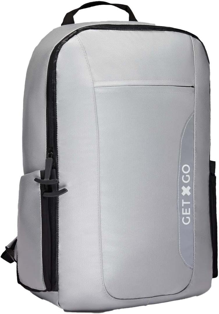 Fireproof Backpack  UL 94 V-0 & NFPA 701 Go Bag | Withstands up to 1832F | Water-Resistant Emergency Bug Out Bag for Documents, Tech & Supplies | 20L | The Original by GETXGO