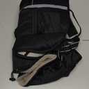 Dog Coat, Warm Dog Winter Coat Reflective Jacket Waterproof Fleece Vest, Pet Jacket Cozy for Cold Weather, Dogs Snowsuit Windproof, Adjustable Buckle for Large Dogs (Black)