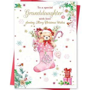 5 x Christmas card 25 MM 219