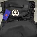 Kalesi Gym Duffle Bag Backpack 4-Way Waterproof with Shoes Compartment for travel Sport Hiking laptop (Black)