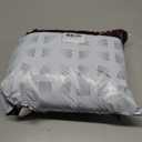 Jinchan 95% Blackout Boho Curtains 72 Inch Length for Bedroom Living Room Sage Green on Beige Geometric Printed Grommet Top Room Darkening Thermal Insulated Window Drapes 2 Panels