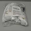 30 Inch Christmas Tree Skirt Xmas Plush Velvet Snowy White Faux Fur Plush Tree Skirt Base Cover Christmas Tree Ornaments Decor Holiday Party Decoration