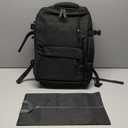 Jaxin 2PCS Carry-On Backpack with Shoe Bag  180 Open, Expandable,40L,Fits 16 Laptop, USB Charging Port, Water-Resistant Travel Set for Work, School, or Air Travel (black)