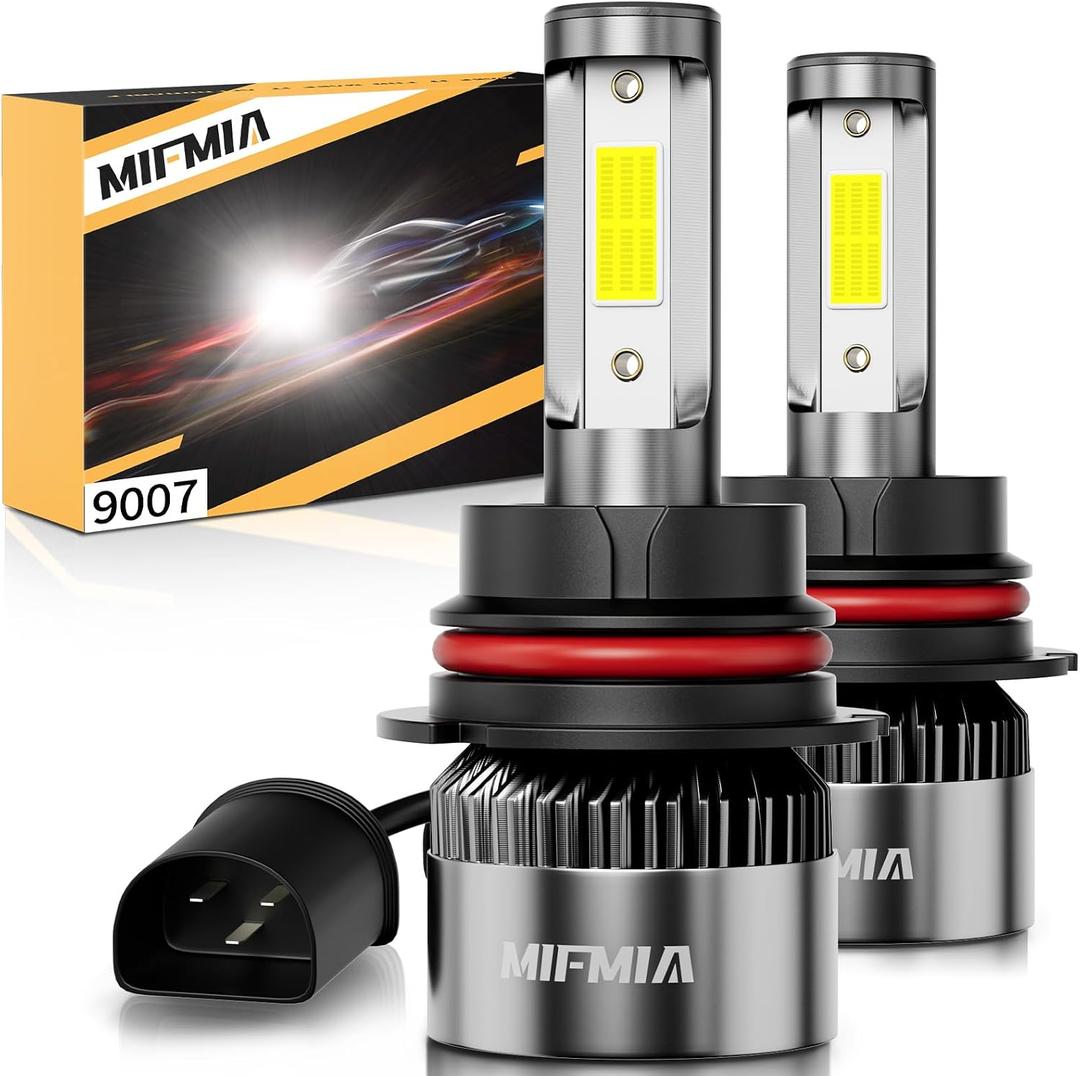 / Bulbs 6500K Cool White 900% Brighter 36000LM, Backup Plug-N-Play with Cooling Fan IP68 Waterproof Off Road Lights, Pack of 2