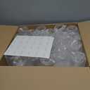 Oojami 9 oz Flute 48 piece Premium Quality Recyclable Unbreakable Crystal Clear Plastic Champagne Glasses Flute in Bulk