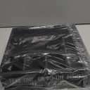 ALELION Paper Plate Dispenser for Countertop - Wooden Utensil Holder Organizer for Party - Silverware Caddy for Plate, Cup, Fork, Spoon - Cutlery Holder with Handles for Kitchen Camping Buffet