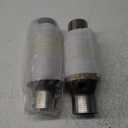 2.5 Inch Inlet/Outlet Universal High Flow Front Catalytic Converter Direct-Fit with O2 Port(EPA Compliant)