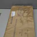 Astercook Deep-Carbonized Bamboo Cutting Boards for Kitchen with Wood Storage Stand, Reversible Charcuterie & Chopping Boards with Juice Grooves and Easy-Grip Handles, Knife-Friendly, Kitchen Gift