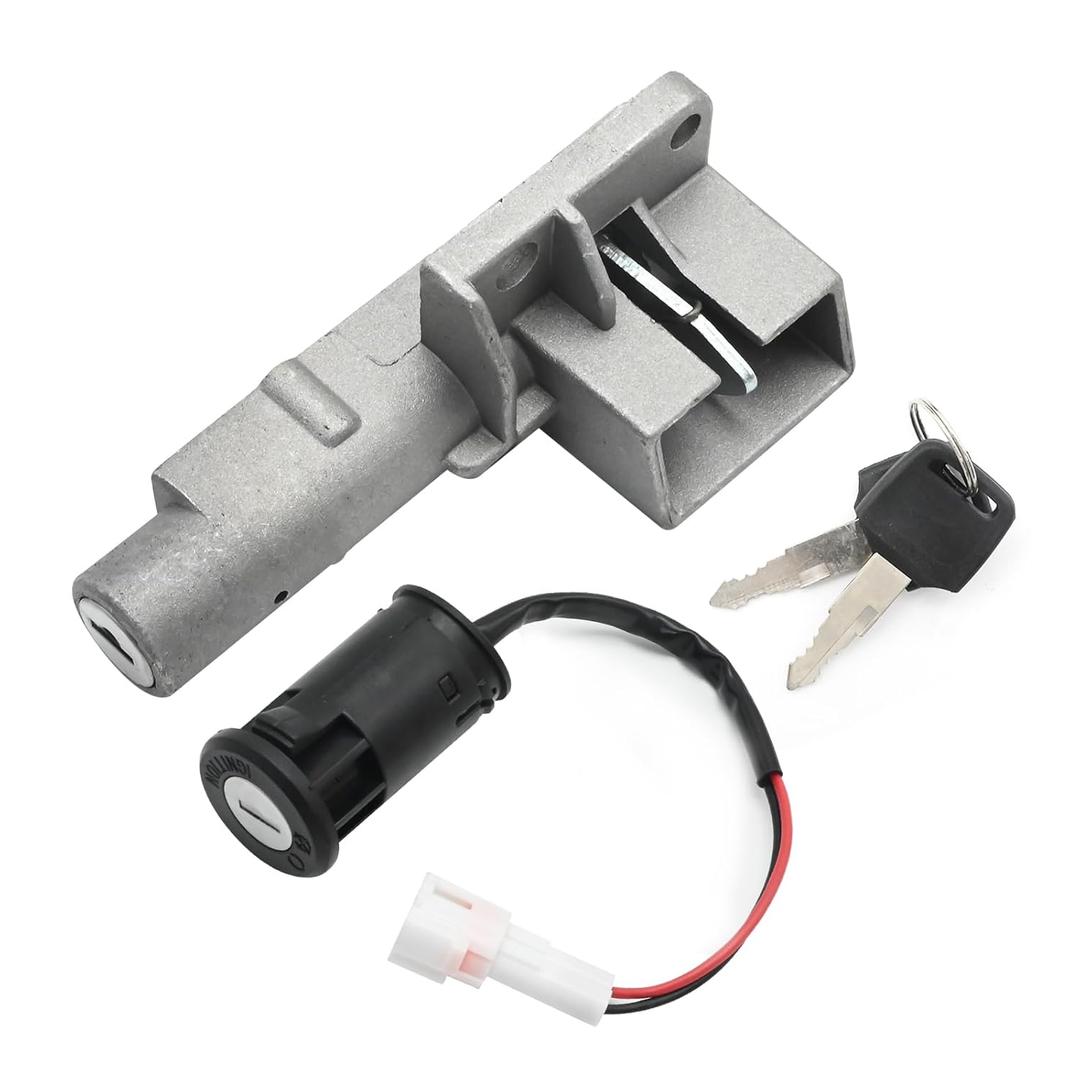 Motorcycle Ignition Key Switch Kit, Replacement for Sur Ron X X160 X260 S Light Bee, Replacement for Segway X160 X260