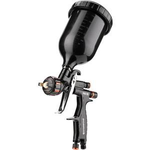 Automotive Refinishing Spray Gun PHS-155 Middle Pressure 1.3mm Nozzle Paint Spray Gun, Black
