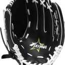 Baseball Glove, Softball Mitt, Softball Glove Youth Baseball/Softball Glove for Kids TeeBall Youth Adult Beginner Play & Training, Baseball Mitt Infield Mitts Left Hand Glove (10.5"| Ages 5-9, white/black)