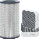 3 Pack Replacement Filter Set Compatible with Molekule Air Purifier, 1 Pack PECO-Filter and 2 Pack Pre-Filter, High-Efficiency Activated Carbon 2-in-1 Air Clean Filtration System