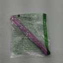 DAIZ CROCHET Streamline Crochet Hook 6.5" Resin Ergonomic Design Handle for Crocheting Needles Glitter Crochet Hook Set 7 mm Pink & White