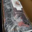 Walking Pad, Under Desk Treadmill with Incline for Home Office 2.5HP Portable Walking Treadmill with 265 Lbs Weight Capacity Walking Machine, Remote Control, LED Display (Black Orange)