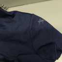 VFSHOW Women's V Neck Belted Peplum Button Office Business Work Elegant Vintage Cocktail Church Slim Fit Bodycon Pencil Sheath Dress (Blue, X-Large) 11226 BLU XL