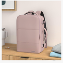 Taygeer Laptop Backpack for Women, Large Travel Backpack with 17.3 inch Laptop Compartment, TSA Friendly 40l Carry On Mochila, Daypack Business Computer Bag for Office Work Travel Essentials, Pink