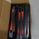 Jetec 15 Pcs Chinese Fans Paper Chinese New Year 2026 Decoration Folding Hand Asian Oriental Japanese Fans Handheld for Summer Festival Wedding Dancing Birthday Party Supply (Gold,Black,Red,Round)