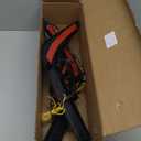 Switchback White/Amber LED Front Bumper Fog Light Daytime Running Lamp Amber Sequential Turn Signal Light Feature Compatible with Toyota Camry 2025 LE XLE Replacement Front Bumper Trim