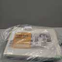 4 Pack Baby Nursery Organizer Bins, Cute Fabric Collapsible Storage Baskets with Handles Plastic Boards, Odorless Toy Clothes Storage Bins for Kids Room Playroom Classroom (14L*10W*9.5H)