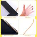 Black 4x6 Collage Picture Frames Set Of 2, Vertical Hanging Wall Decor with 4 Openings Each for 4 By 6 Inch Photos