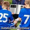 chiazllta The Basketball Notebook for Coaches & Players 7 x 10 Inch Basketball Training Notepad Coaching Board Coaching Notebook for Tactics Practice Planner Coaches&Players Gift