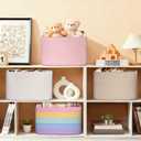 Baskets for Organizing,Storage Baskets,3 Pack Baskets for Shelfves,15"10"9" Woven Basket,toy storage bins,bins for organization