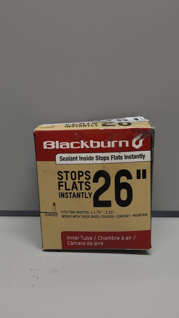 Blackburn 26 Self Sealing Bike Tube - Black
